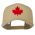 thumbnail image 1 of Canada's Maple Leaf Embroidered Mesh Back Cap - Khaki OSFM, 1 of 5