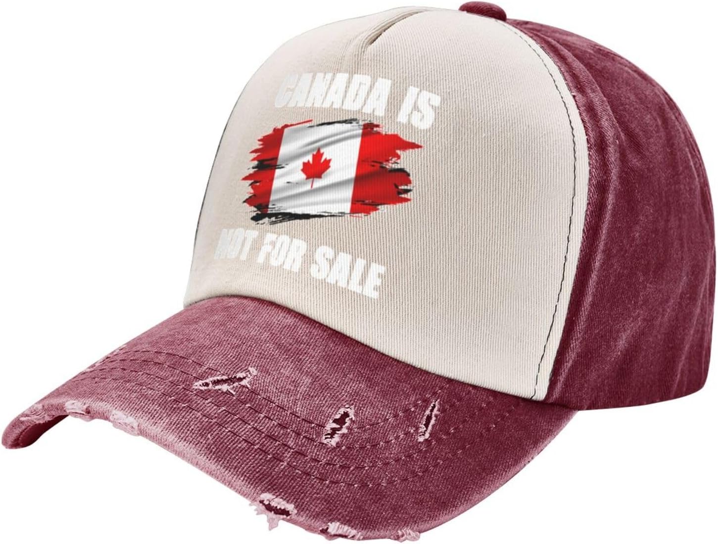 Goonies Never Say Die Dad Hat - Vintage Washed Denim Baseball Cap, Adjustable Unisex Hat For Men And Women