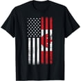 thumbnail image 1 of Canadian America Flag USA US Canada T-Shirt, 1 of 5