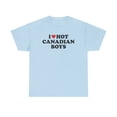 thumbnail image 1 of Canadian Boys Wife Girlfriend Husband Boyfriend Shirt Gift Tshirt Crew Neck, 1 of 5