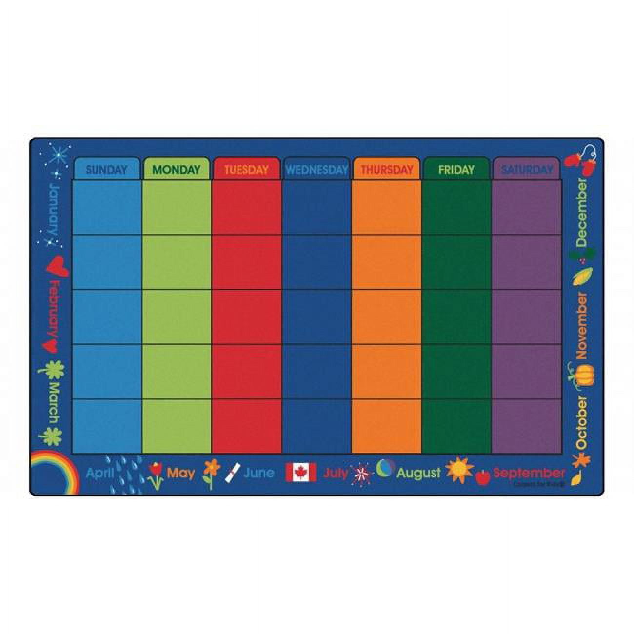 Canadian Calendar Celebrations Rug 7 Ft 6 In X 12 Ft Walmart canadian-calendar-celebrations-rug-7-ft-6-in-x-12-ft-walmart