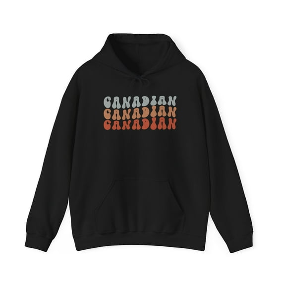 Canadian Canadia Pride Hoodie, Gifts, Hooded Sweatshirt