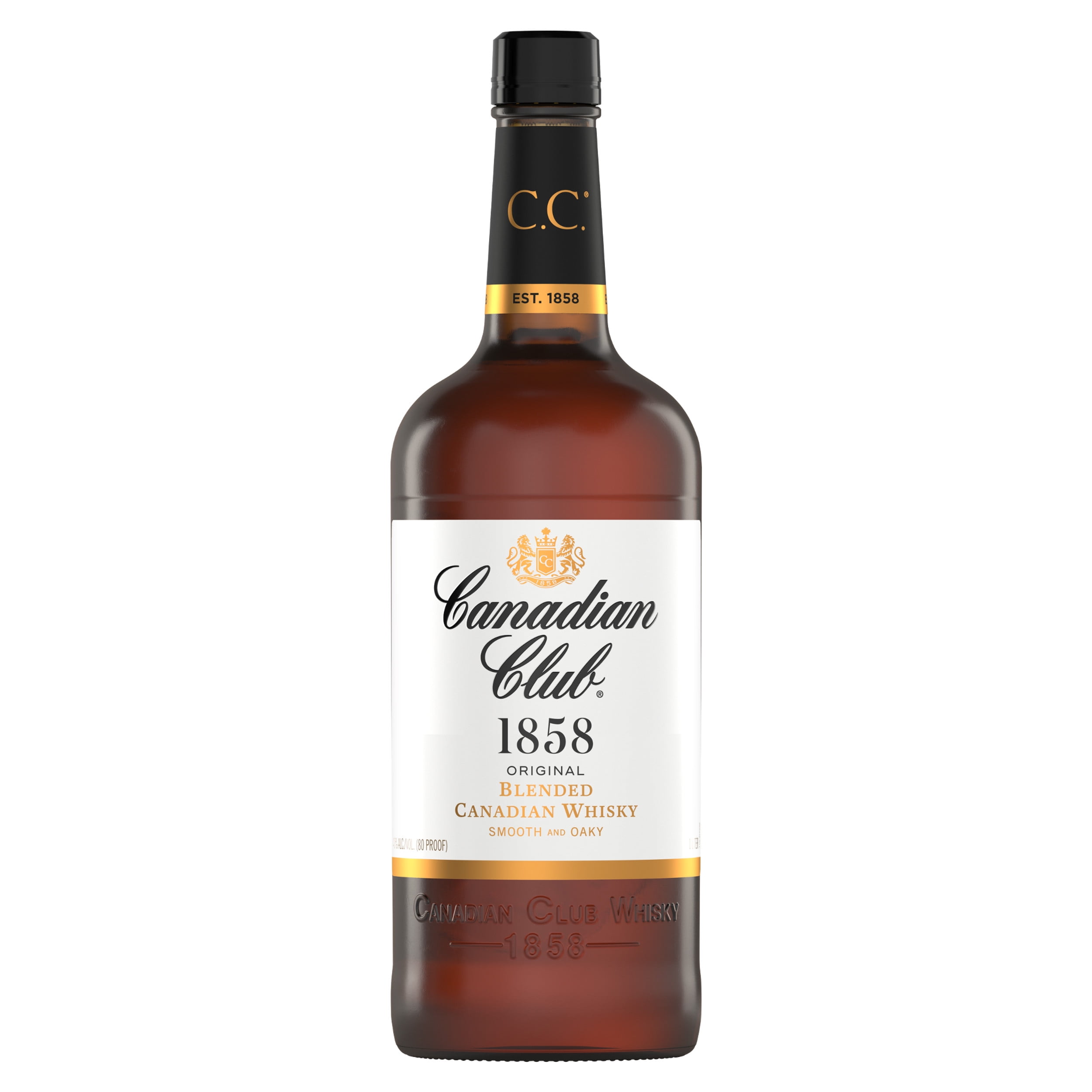 1858 ウイスキー Canadian Club ® 1858 Whisky 1L - Walmart.com
