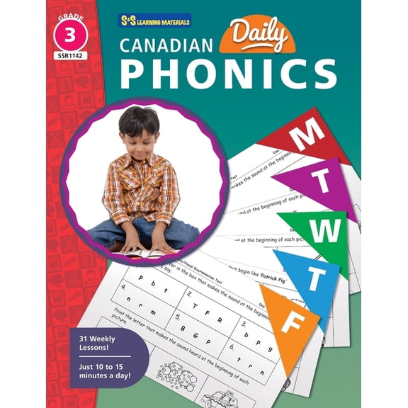 Canadian Daily Phonics Canadian Grade 3 Daily Phonics, Book 4, (Paperback)