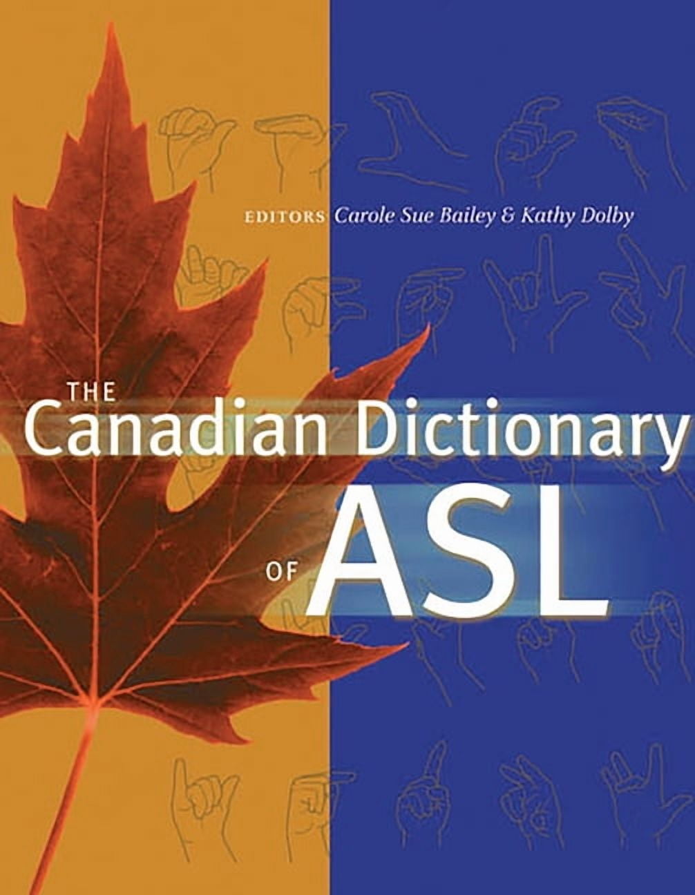 Canadian Dictionary of ASL (Hardcover) - Walmart.com