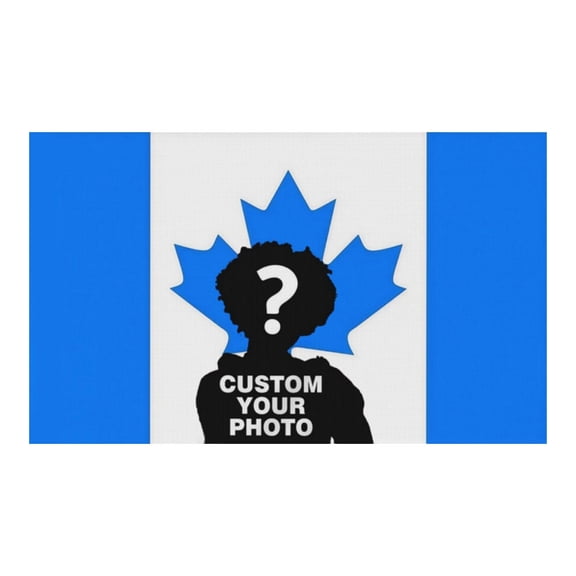 Canadian Flag Background Cloth | Custom Design | Interior Decoration Wall Cloth Hanging Cloth | High Definition Printing | Easily Create Canadian Flag for Car Hood Pennant Printed Banner Customize