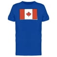 thumbnail image 1 of Canadian Flag Cute Doodle T-Shirt Men -Image by Shutterstock, Male Large, 1 of 2