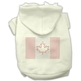 thumbnail image 1 of Canadian Flag Hoodies Cream XS - 8, 1 of 1