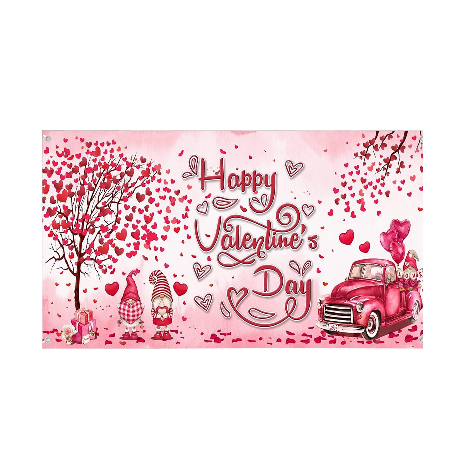 Canadian Flag for Car Valentine Day Garage Door Panel Tree Valentine