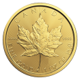 thumbnail image 1 of Canadian Gold Maple Leaf 1 oz Coin - Random Year, 1 of 1