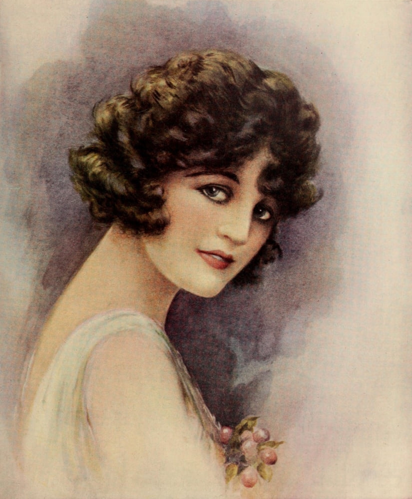Canadian Home Journal 1922 Girl Canvas Art - Unknown (24 x 36)