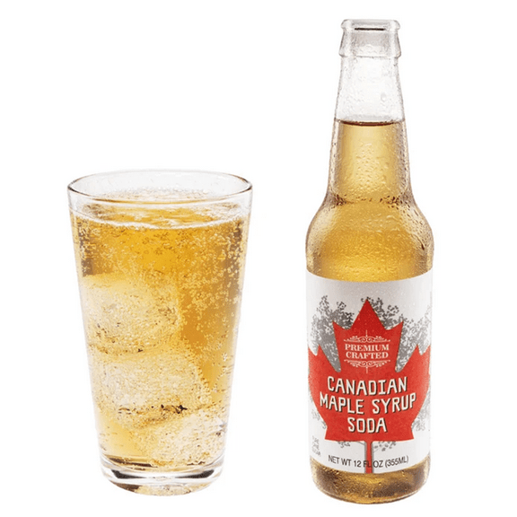 Canadian Maple Syrup Soda Pop- Soda that tastes like the beloved Canadian condiment.