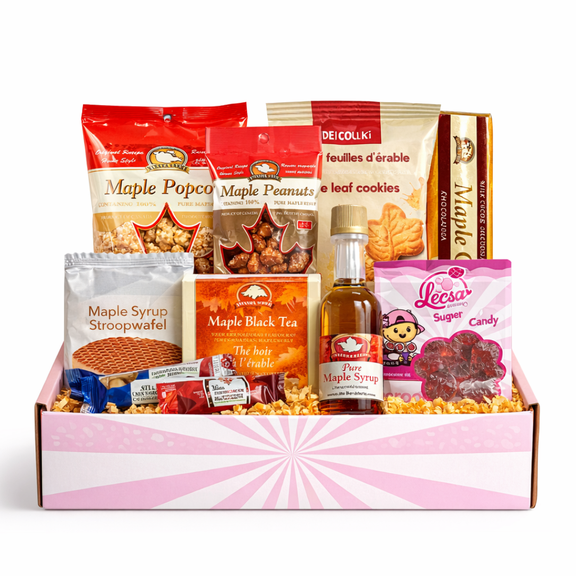 Canadian Maple Treats Box | Authentic Maple Candy & Snacks  10 Count