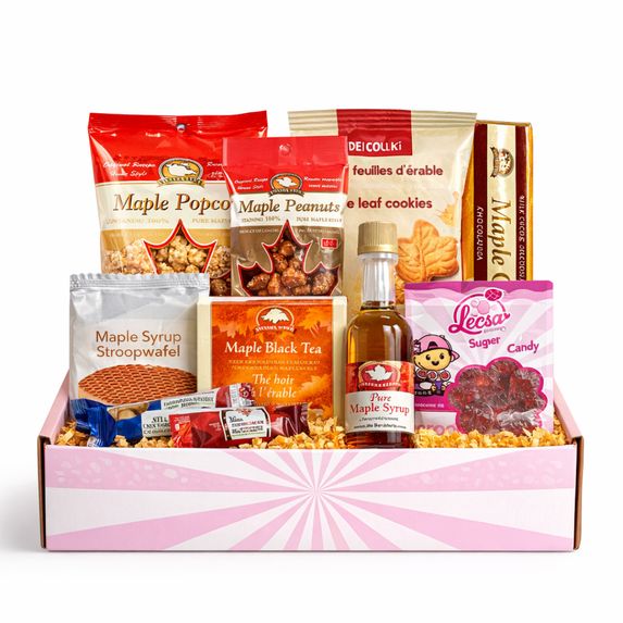 Canadian Maple Treats Box | Authentic Maple Candy & Snacks – 10 Count