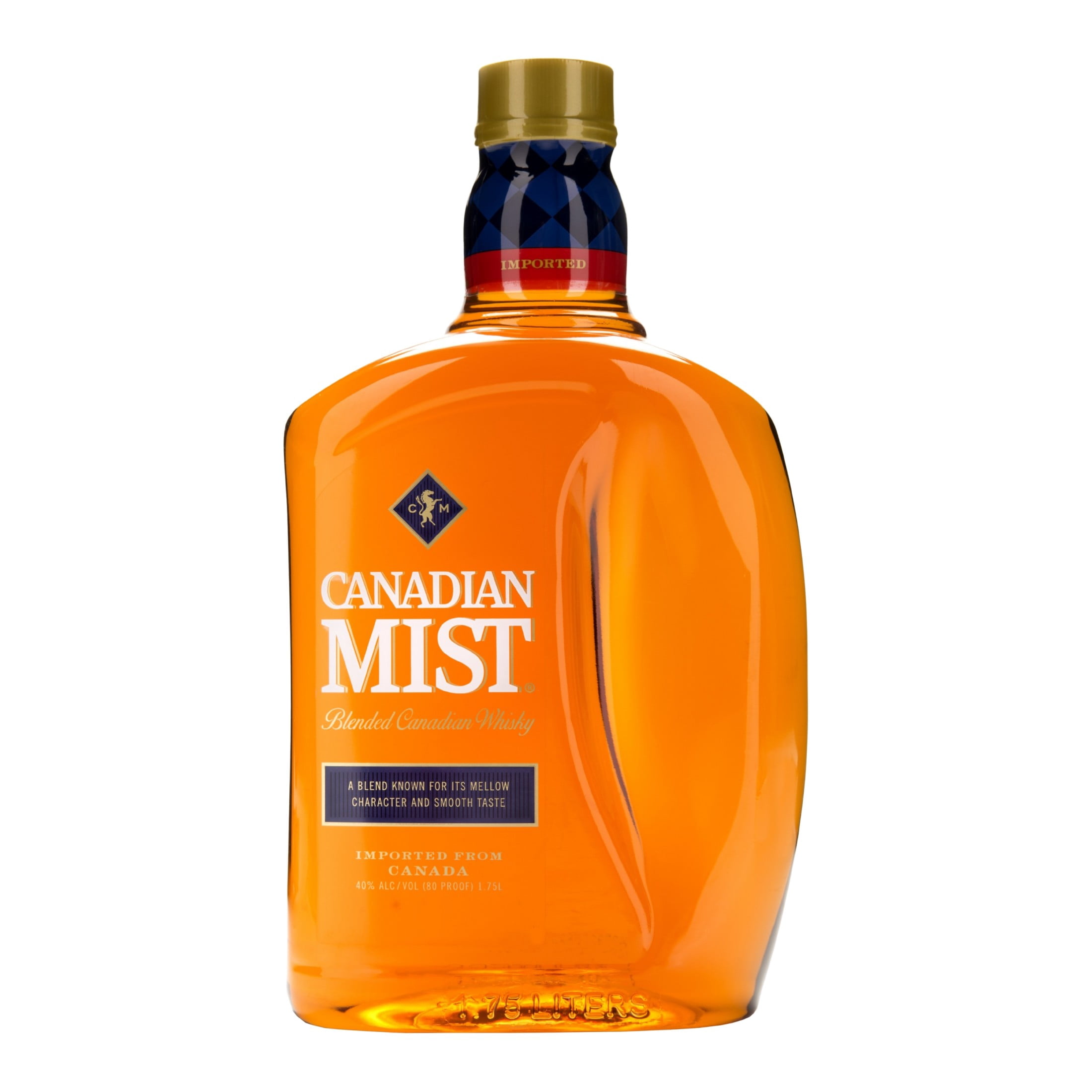 Canadian Mist Canadian Whisky, 1.75l Plastic Bottle 80 Proof