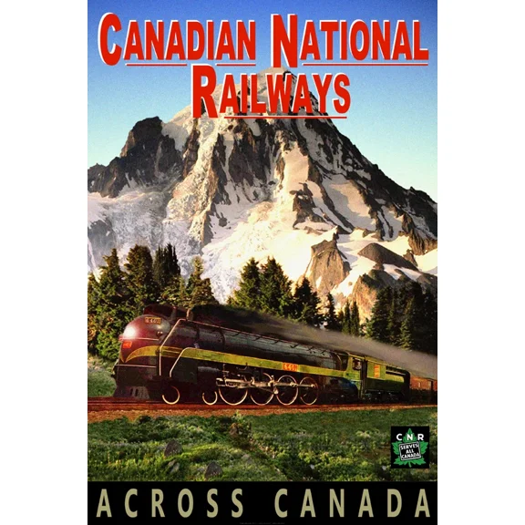 Canadian National Railways Railroad Train Streamliner Poster Home Decor Office Wall Art