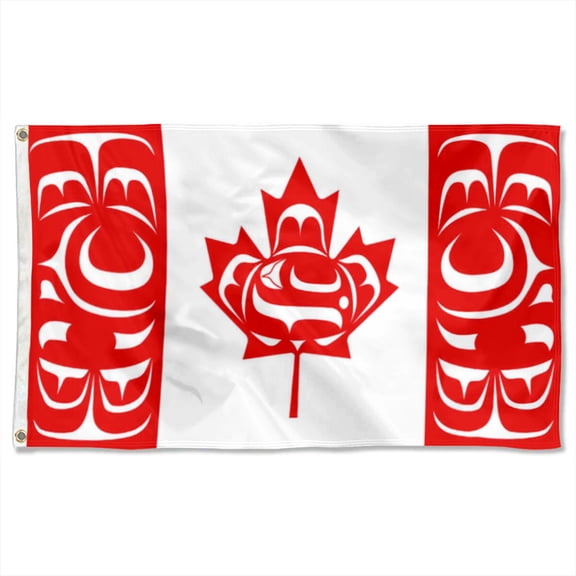 Canadian Native Flags Polyester 3x5 FT banner