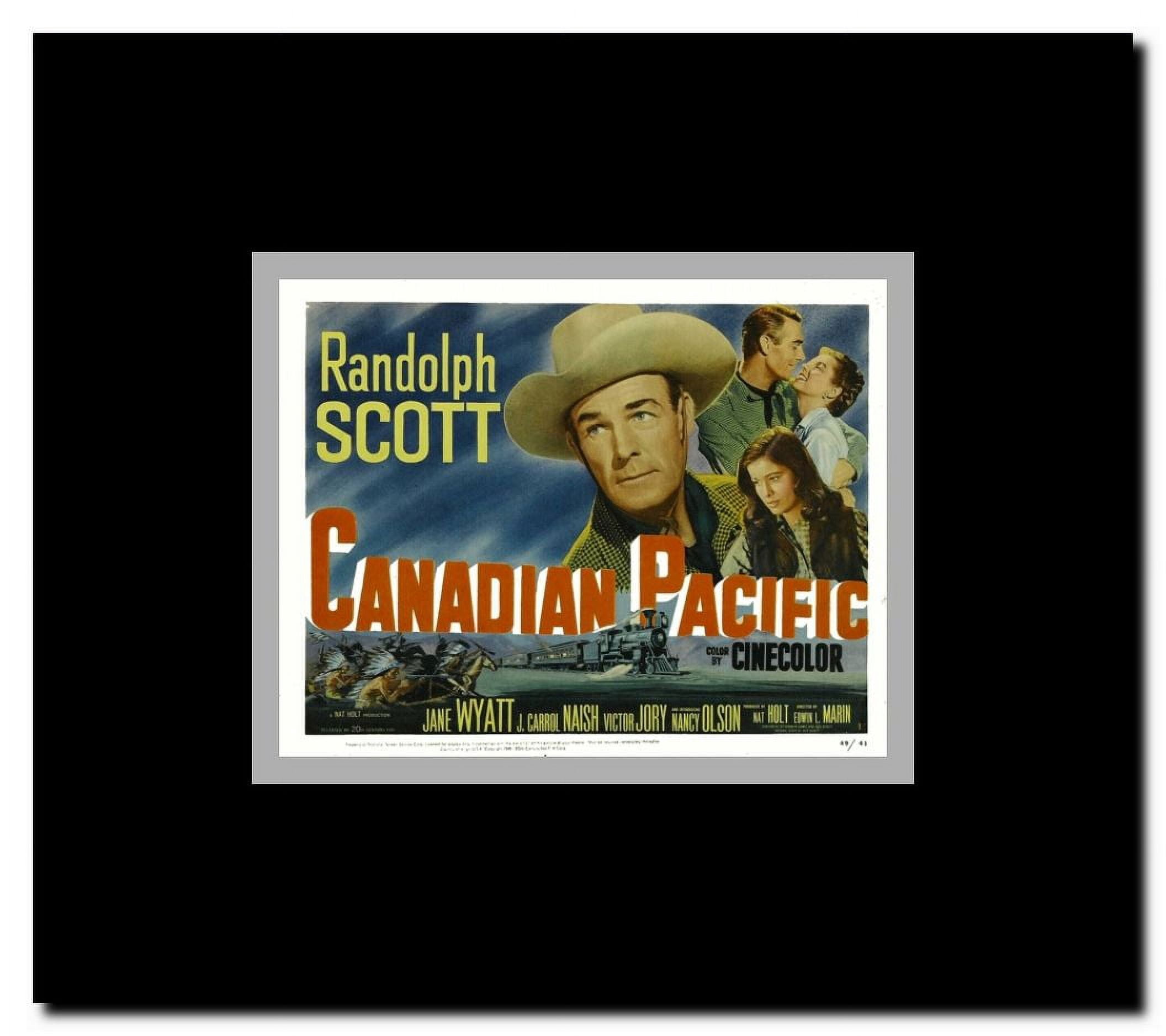 Canadian Pacific-Orient Cruise Framed Movie Poster