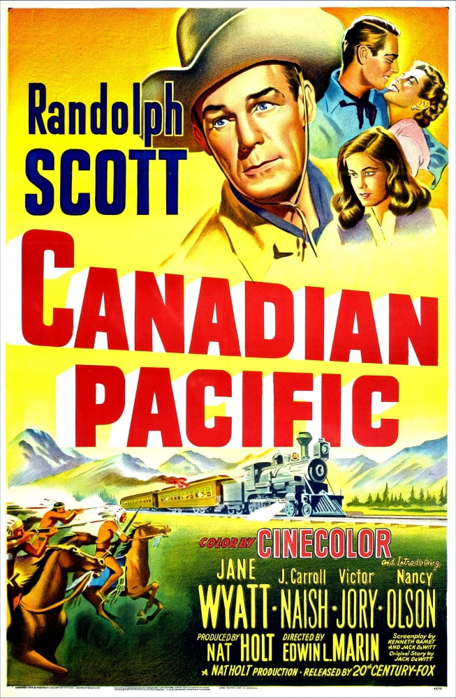 Canadian Pacific U Canvas Art -  (11 x 17)