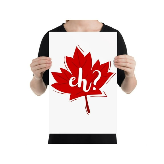 Canadian Pride Art - Maple Leaf Lovers - 13x19 Poster Print - Home Decor