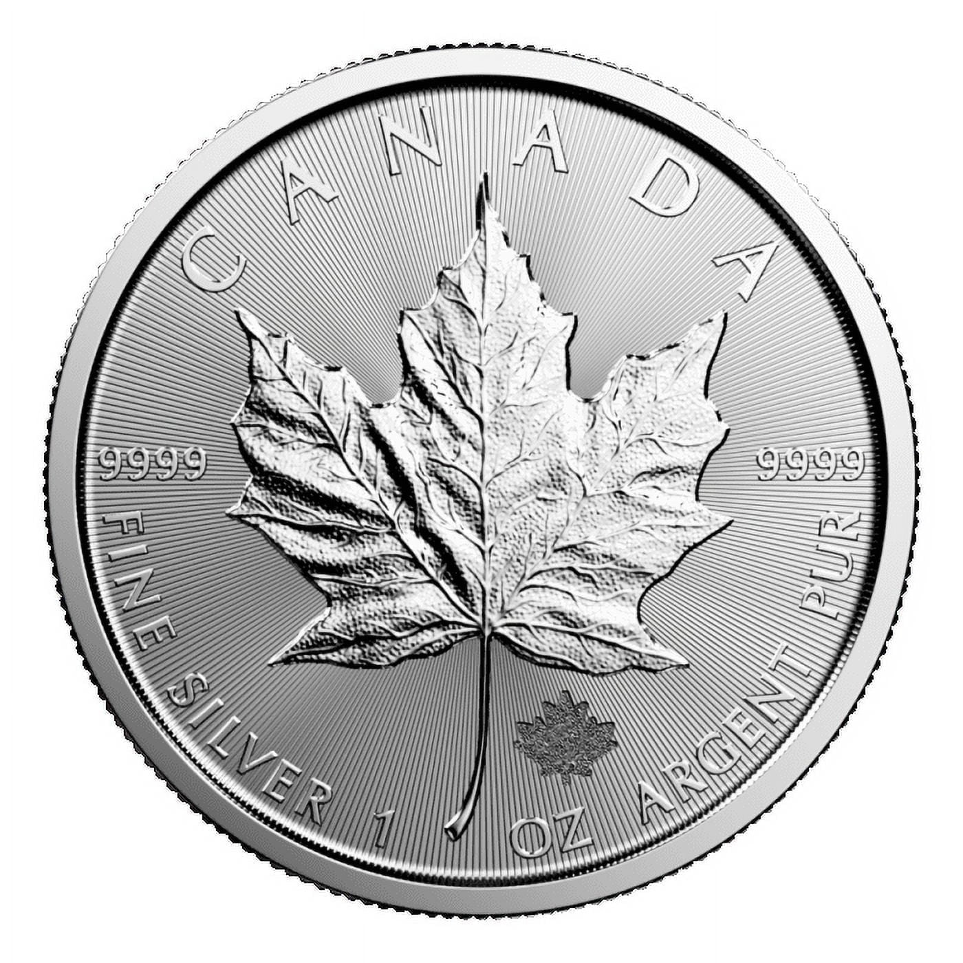 ROYAL CANADIAN MINT Canadian Silver Maple Leaf 1 oz Coin - Random Year