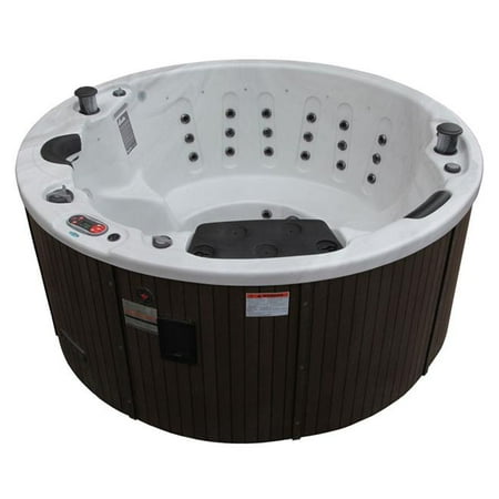 Canadian Spa Ottawa 38-Jet 5-Person Hot Tub with LED Lighting & Pop-up Speakers
