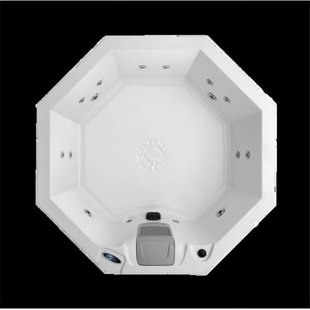 Canadian Spa KH-10096 Muskoka 5-Person 14-Jet Portable Hot Tub with LED Lighting & Adjustable Jets