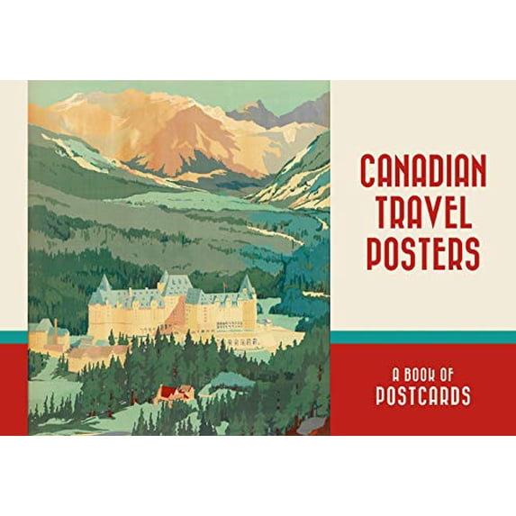 Pre-Owned Canadian Travel Posters Book of Postcards Paperback