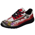 thumbnail image 1 of Canadian Veteran Kneeling Soldier Cross LeStWe Forget Shoes Sneakers Black Size 10.5, 1 of 7