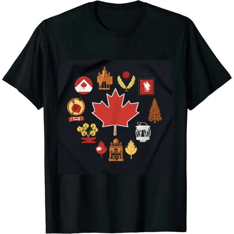 Canadian Vintage Symbols Canada Flag Maple Leaf Rcmp T Shirt Canadian Vintage Symbols Canada Flag Maple Leaf Rcmp T Shirt