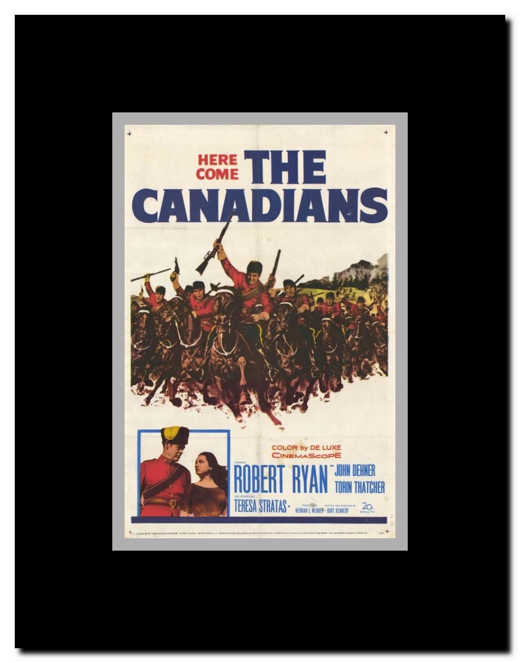 Canadians Framed Movie Poster