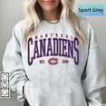 thumbnail image 1 of Canadiens Hockey Sweatshirt, Vintage Graphic Tee, Montreal Hockey Gift For Fan, 1 of 5