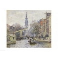 thumbnail image 1 of Canal A Amsterdam 1874 Poster Print by Claude Monet - 24 x 18 in., 1 of 1