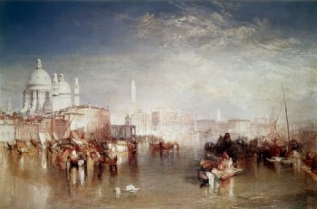 Canal Della Giudecca Venice 1840 Turner Joseph Mallord William(1775-1851 British) Canvas Art - Joseph Mallord William Turner (18 x 24)