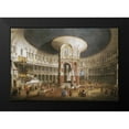 thumbnail image 1 of Canal, Giovanni Antonio 24x18 Black Modern Framed Museum Art Print Titled - The Interior of The Rotunda, Ranelagh, 1 of 4
