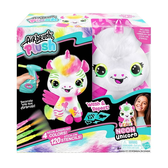Canal Toys Airbrush Plush - Unicorn
