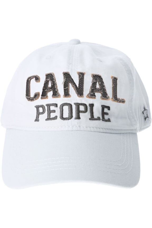 Canal - White Adjustable Hat
