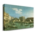 thumbnail image 1 of Canaletto "The Rialto Bridge" (18th) Canvas Print, 1 of 4