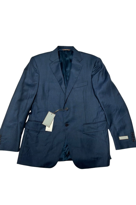 Siena Screenweave Regular Fit Suit Jacket Blazer US 40R EU 50R Blue Wool