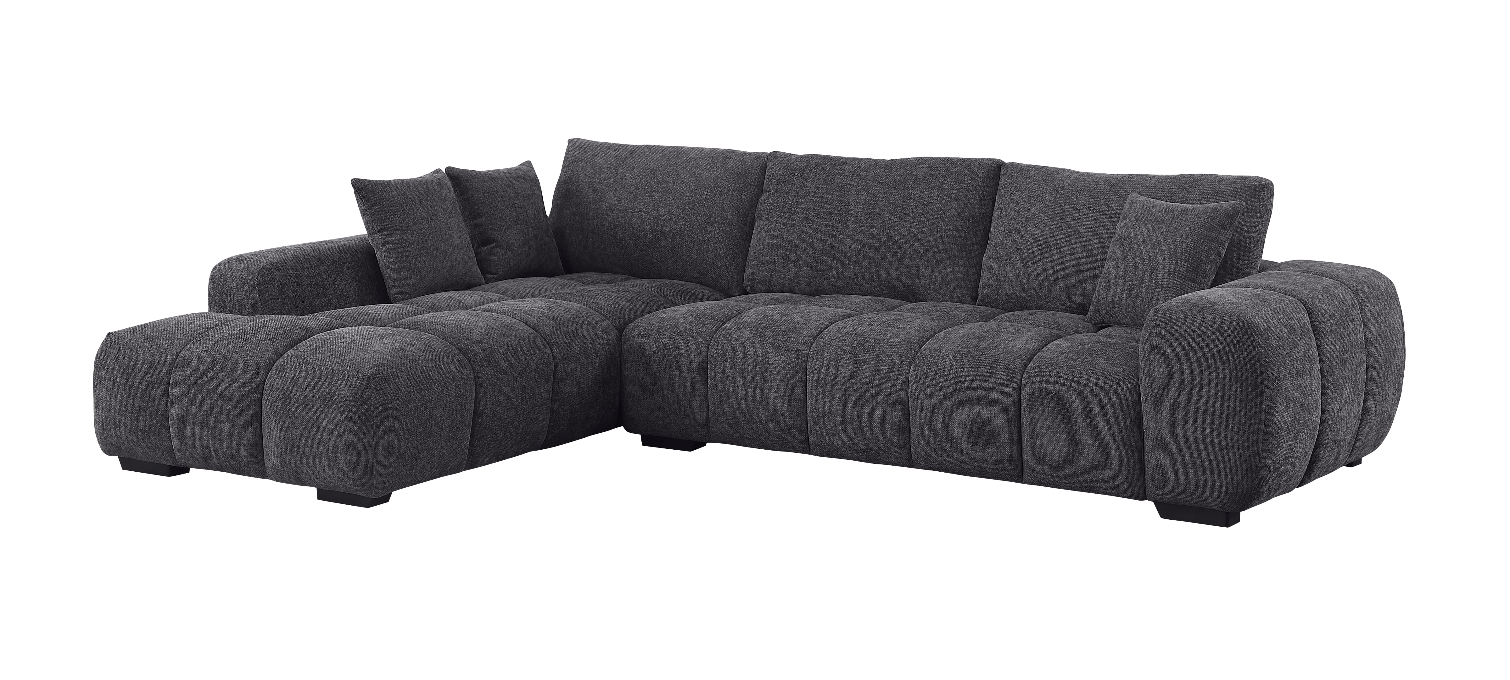 Canam L-Shaped Upholstered Left Facin...