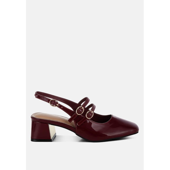 Cananga Block Heel Slingback Sandals