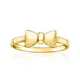 thumbnail image 1 of Ross-Simons 10kt Yellow Gold Bow Tie Ring, Women's, Adult, 1 of 7