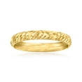 thumbnail image 1 of Ross-Simons 10kt Yellow Gold Diamond-Cut Ring, Women's, Adult, 1 of 8