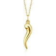thumbnail image 1 of Ross-Simons 10kt Yellow Gold Italian Horn Pendant Necklace, Women's, Adult, 1 of 8