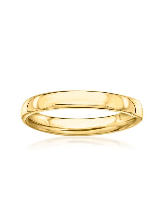 Ross-Simons 10kt Yellow Gold Polished Ring, Women's, Adult