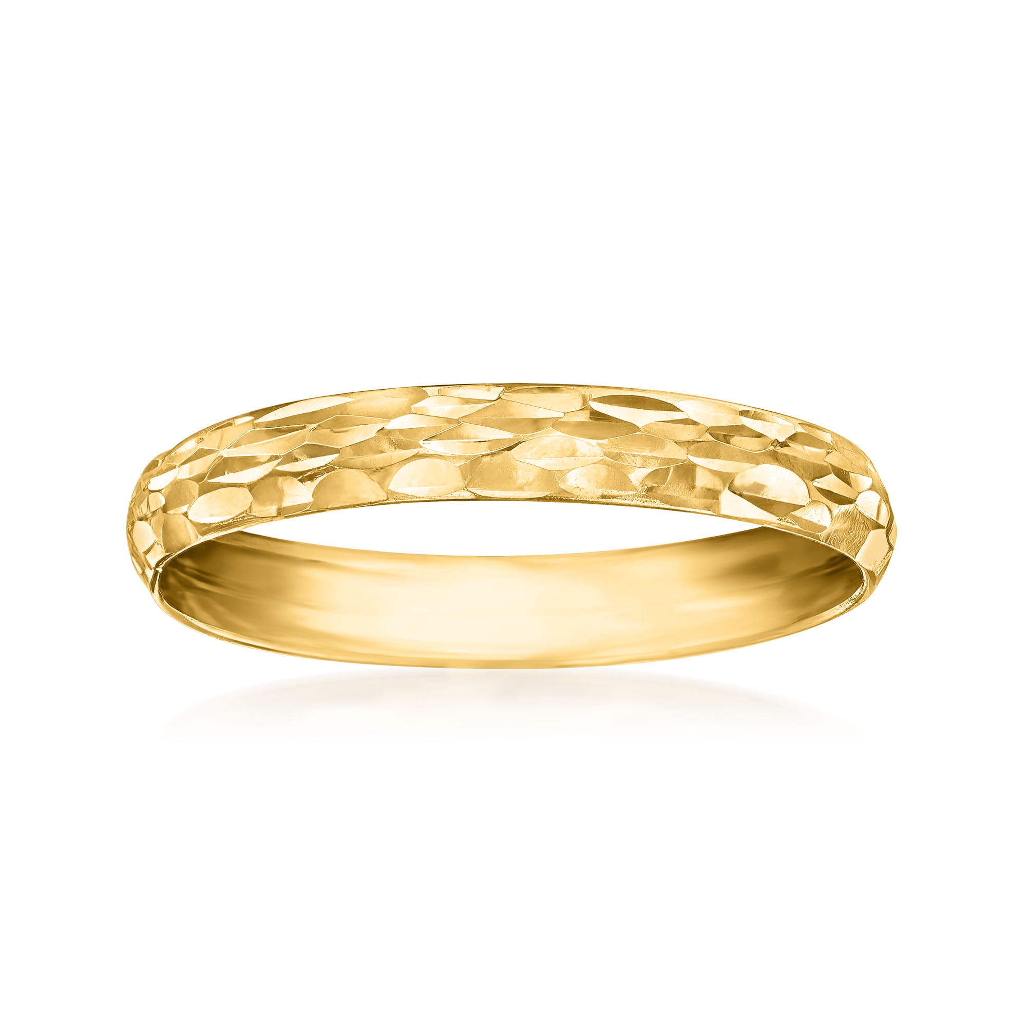 Ross-Simons 10kt Yellow Gold Quilted Ring, Women's, Adult - Walmart.com