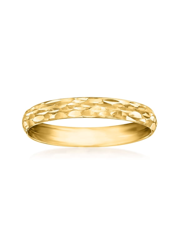 Ross-Simons 10kt Yellow Gold Quilted Ring, Women's, Adult