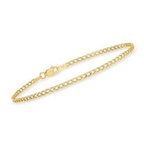 Ross-Simons 2.3mm 10kt Yellow Gold Curb-Link Bracelet, Women's, Adult