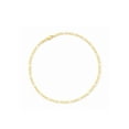 thumbnail image 1 of Ross-Simons 2.5mm 10kt Yellow Gold Figaro-Link Anklet, Women's, Adult, 1 of 7