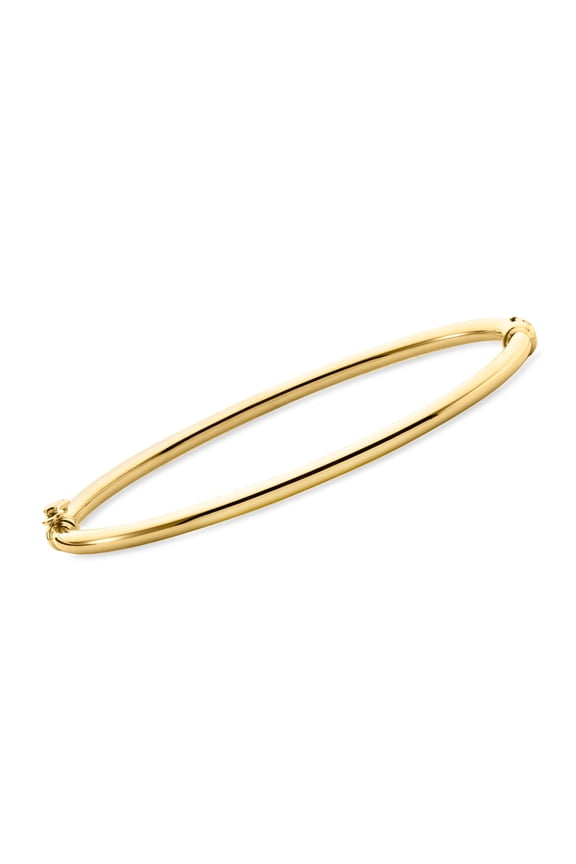 Ross-Simons Italian 10kt Yellow Gold Polished Bangle Bracelet, Women's, Adult
